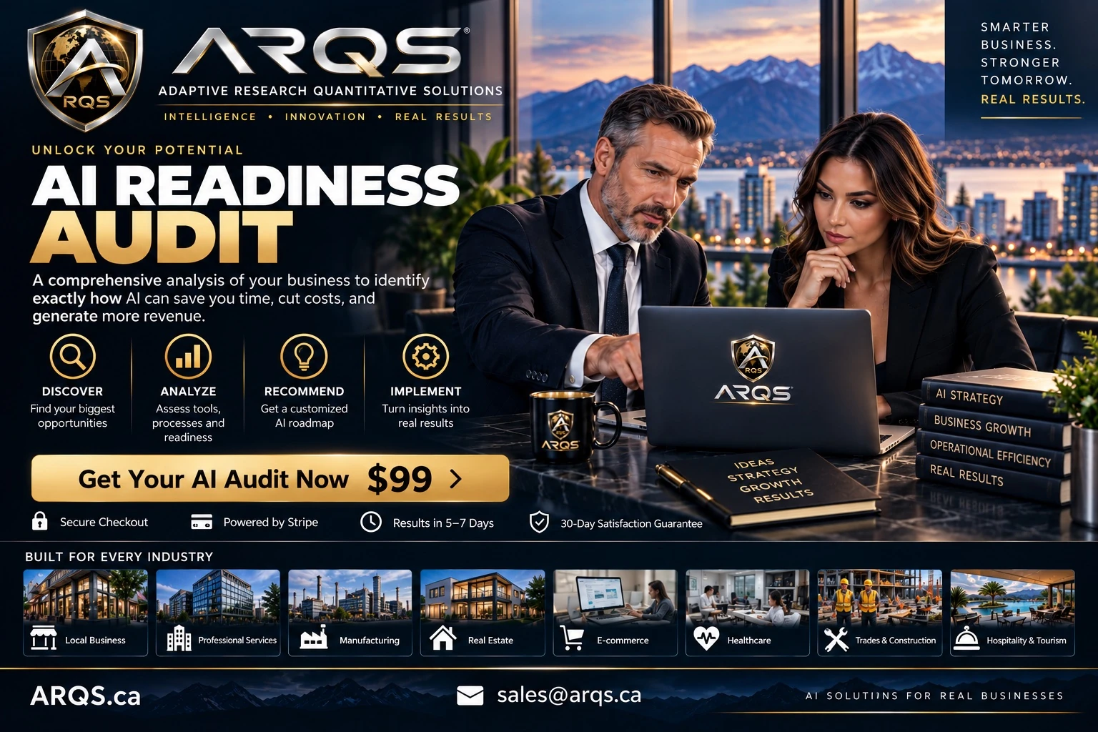 ARQS AI Readiness Audit approved artwork