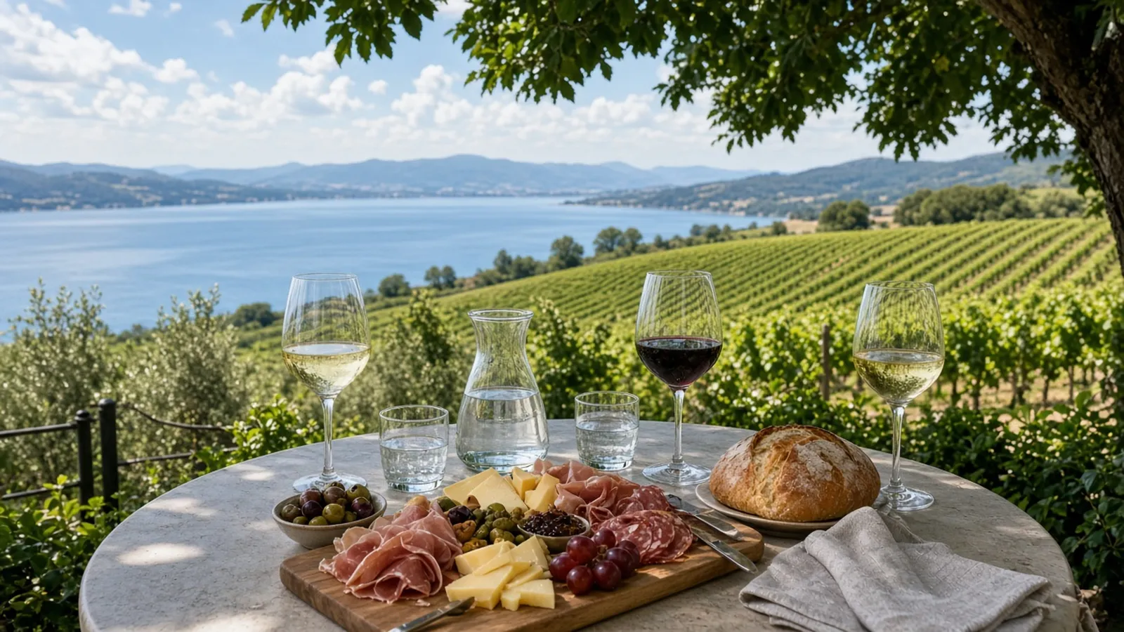 Winery dining