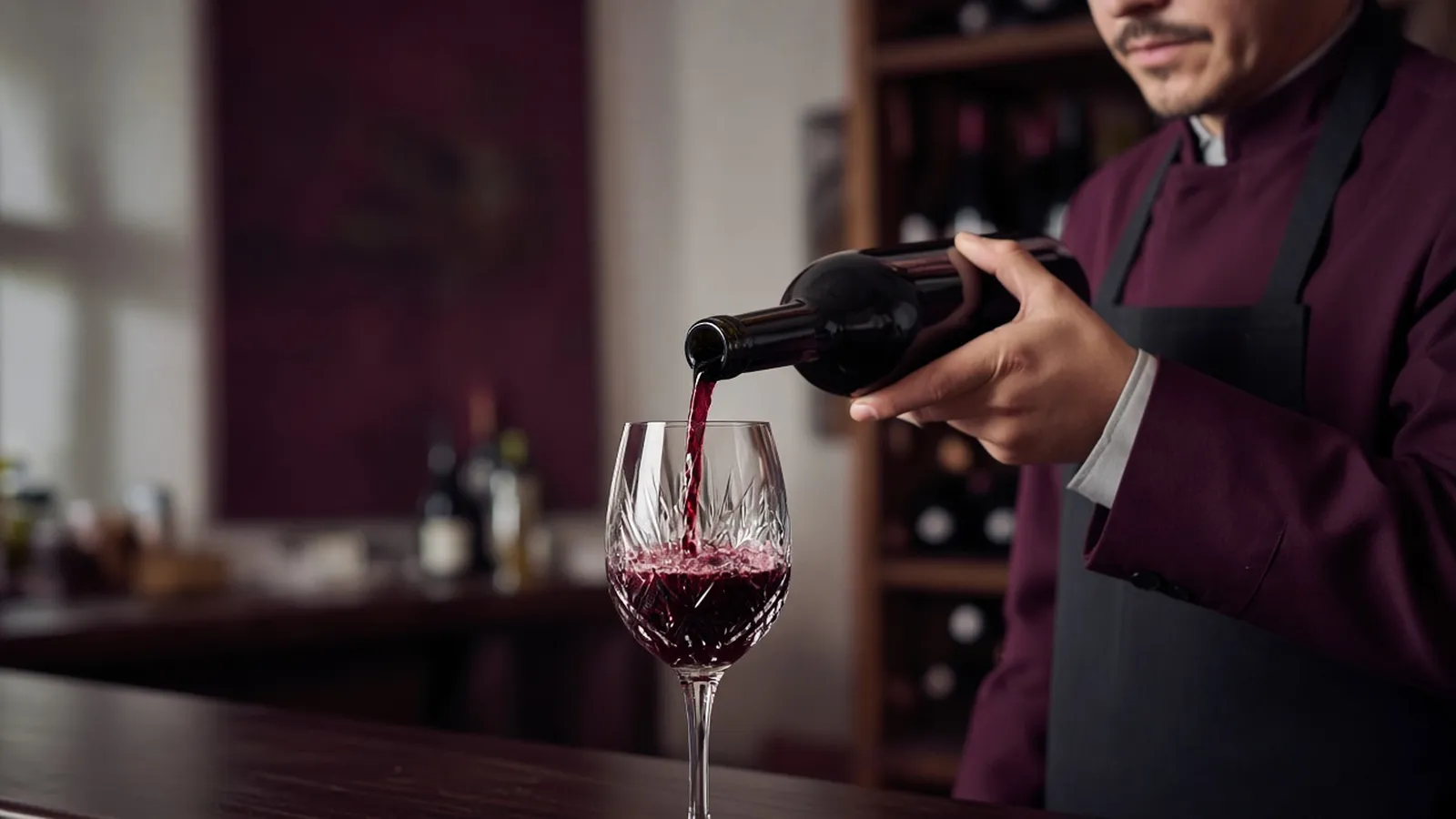 pour