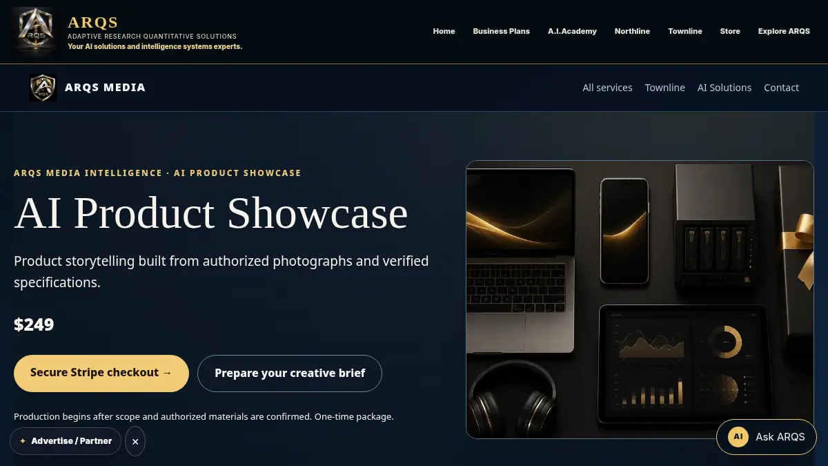 AI Product Showcase on /media-intelligence/ai-product-showcase