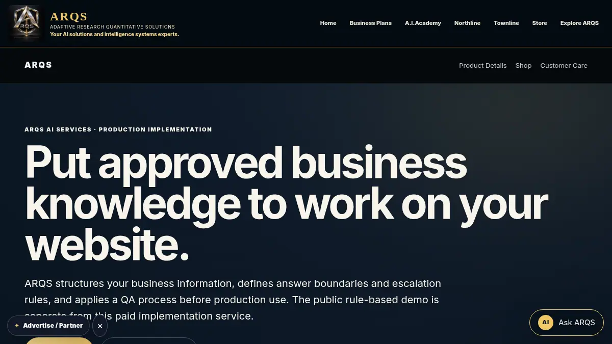 AI Website Assistant on /ai-website-assistant-live