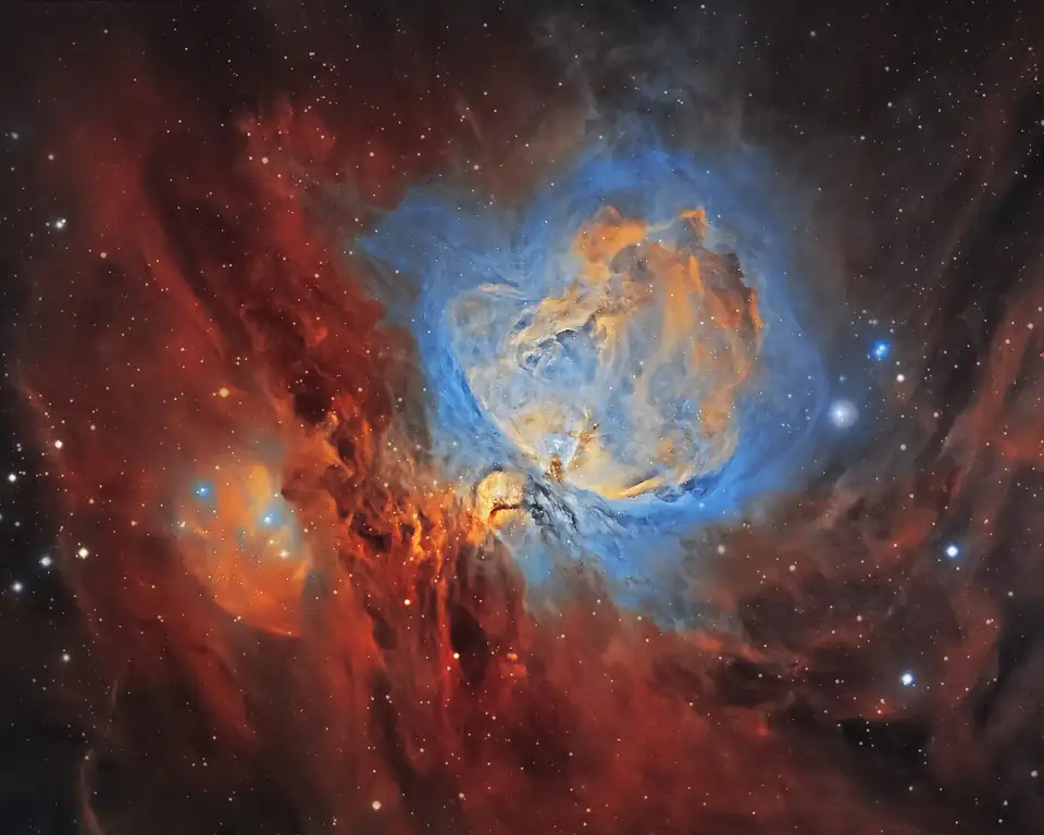 Photo: The Great Orion Nebula in Narrowband