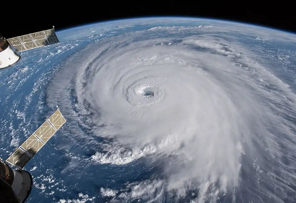 Photo: Dramatic Views of Hurricane Florence from the International Space Station From 9 12
