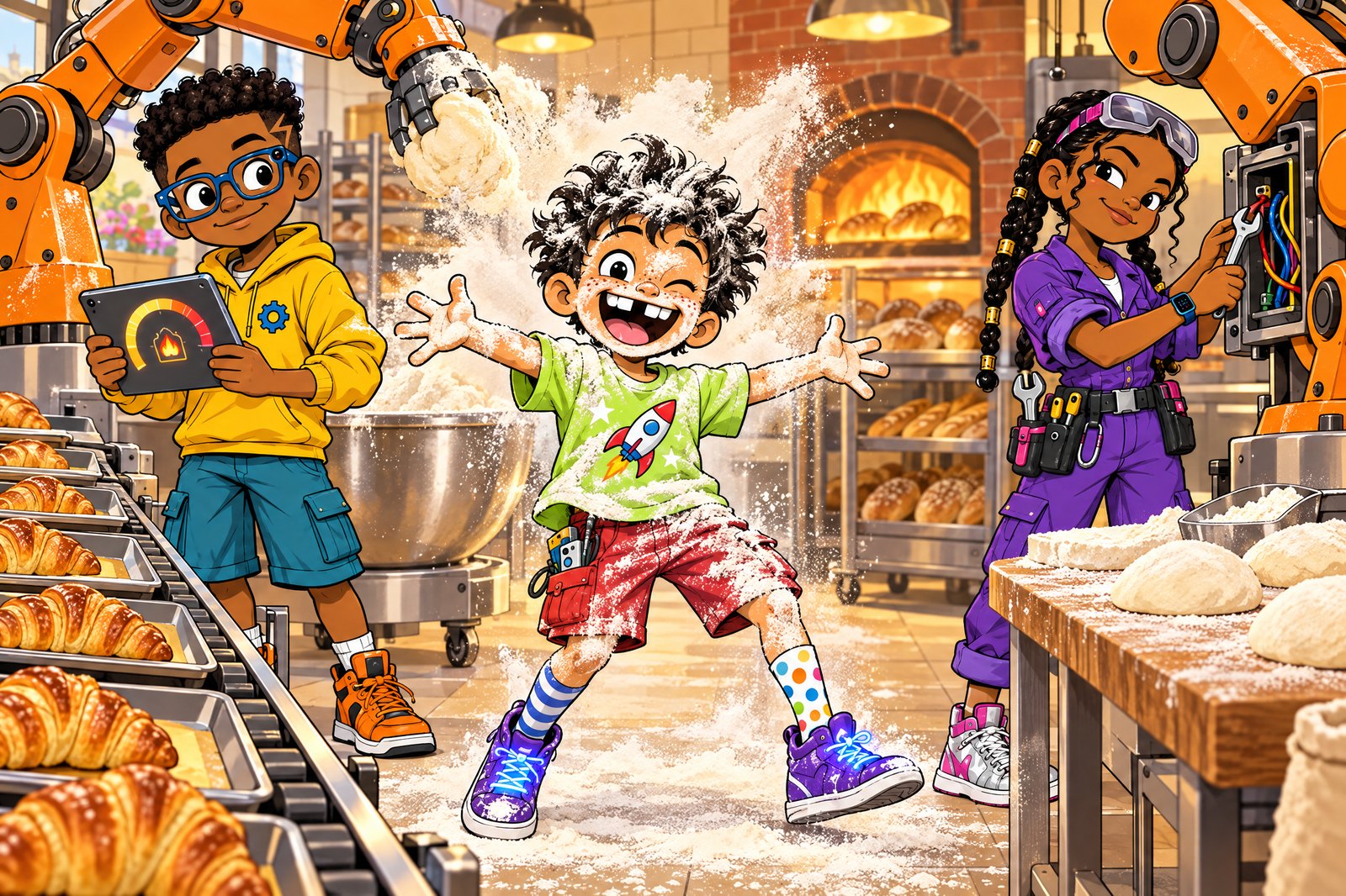 Issue 02: The Robot Bakery Mix-Up