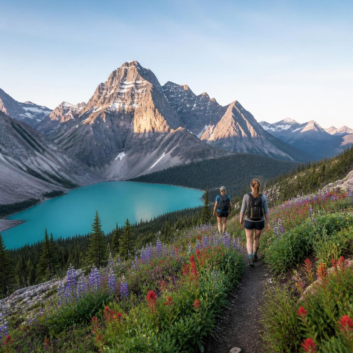 Rockies trails, Golden
