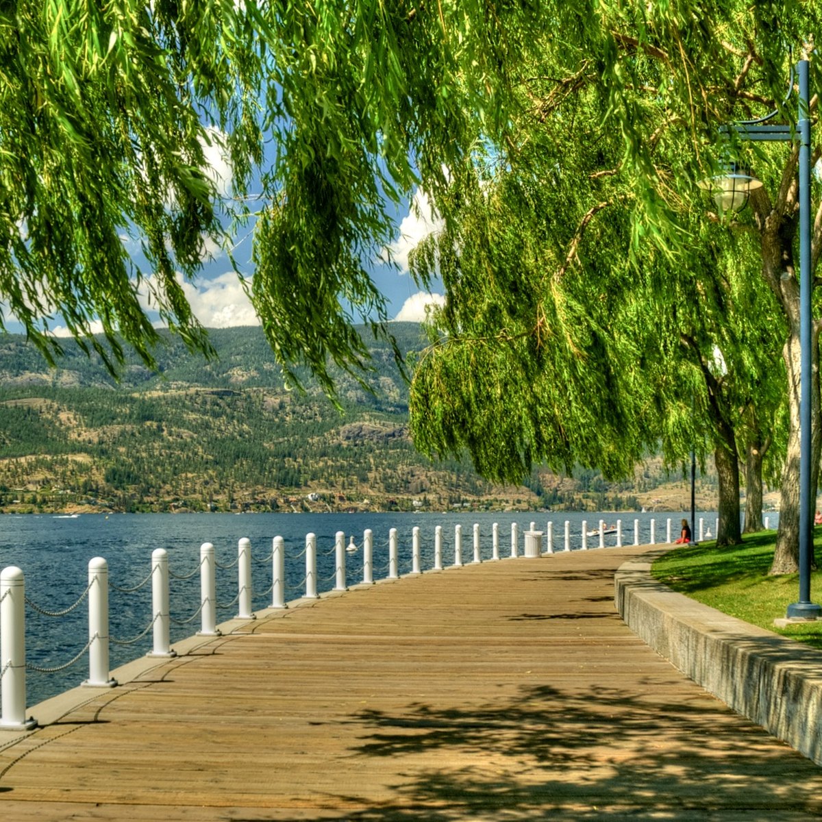 Waterfront boardwalk, Kelowna