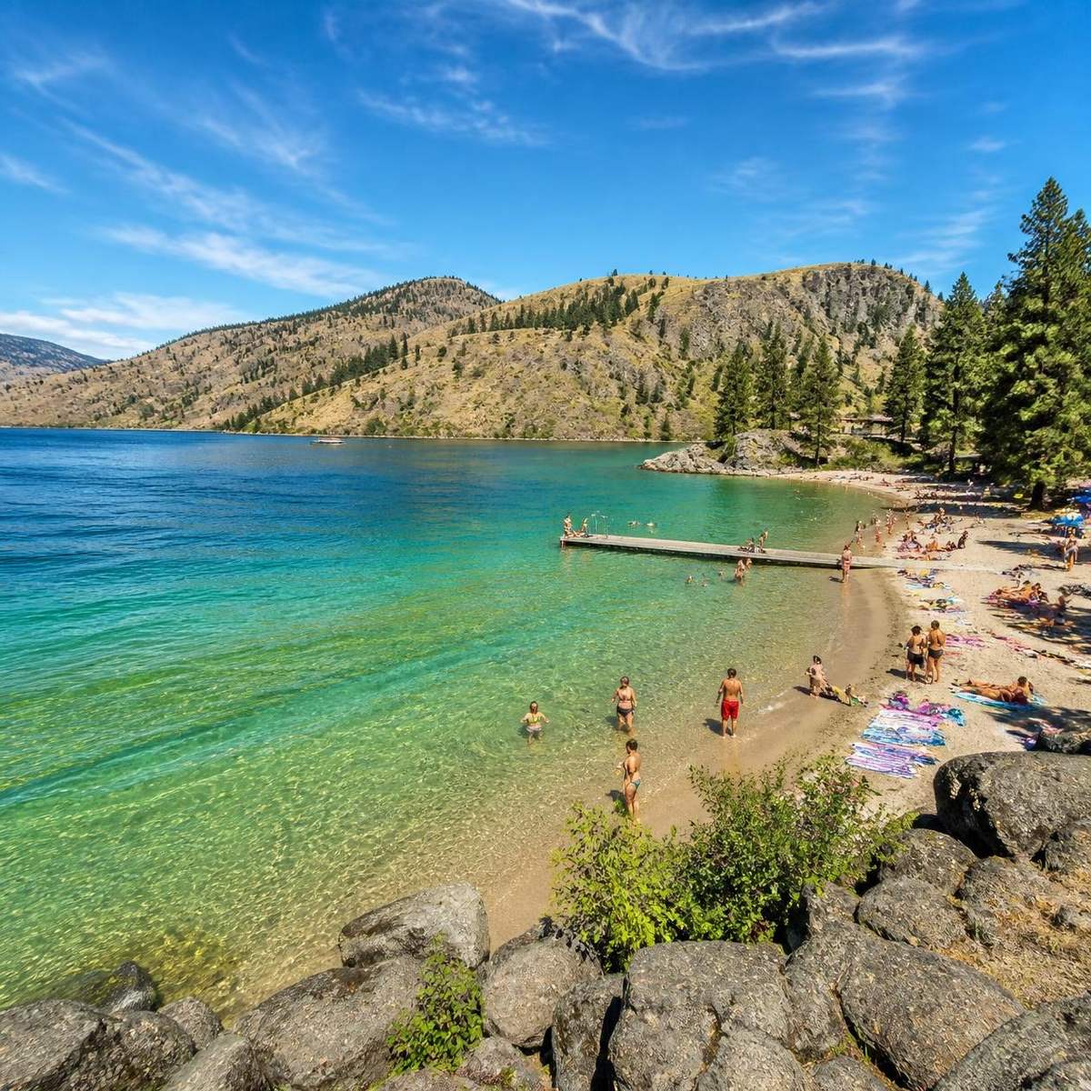 Kalamalka beaches, Lake Country