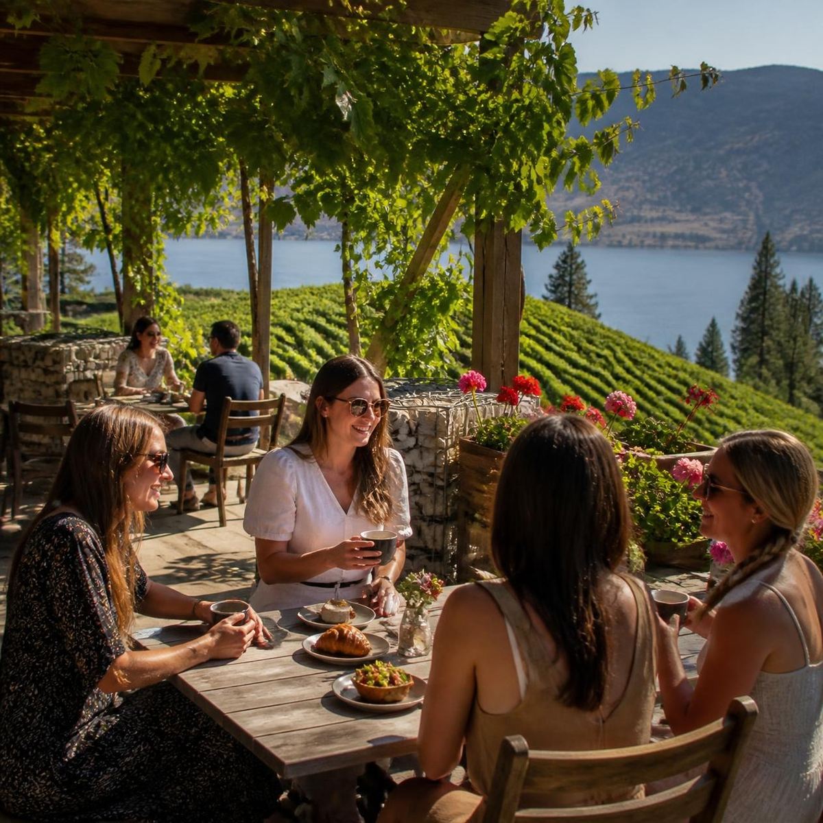 Local cafés, Lake Country