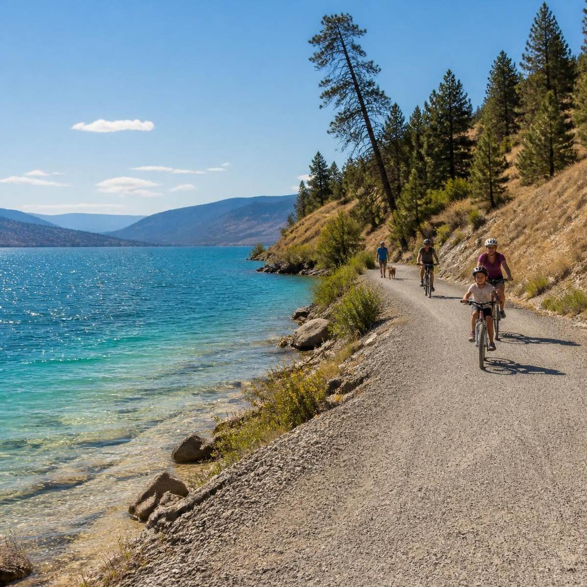 Okanagan Rail Trail, Lake Country