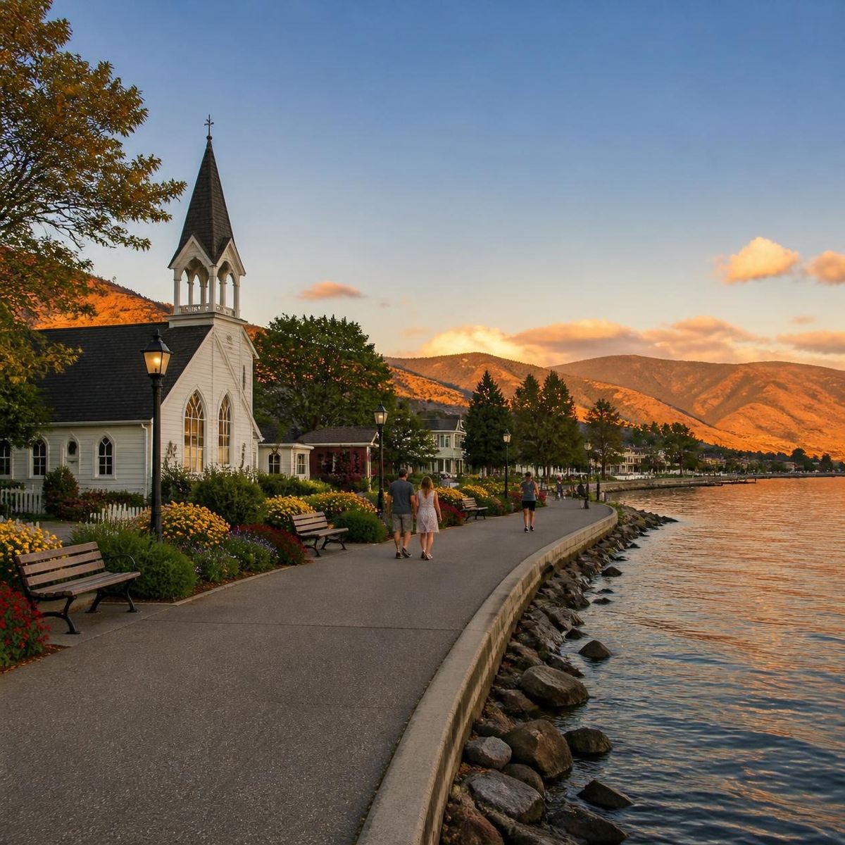 Waterfront walk, Peachland