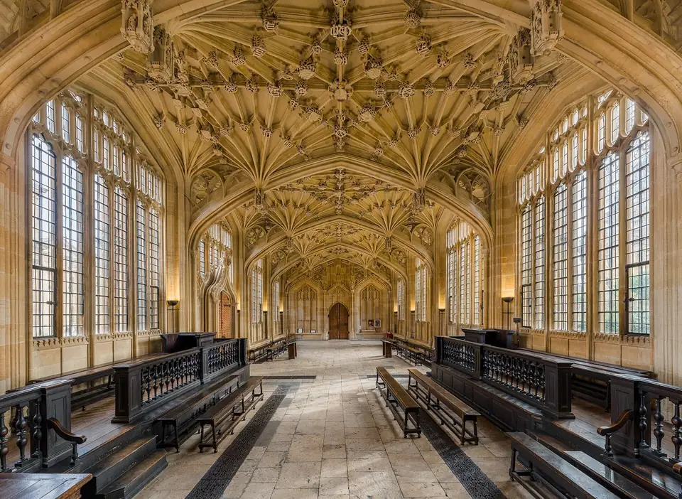 The Divinity School in Oxford's Bodleian Library
