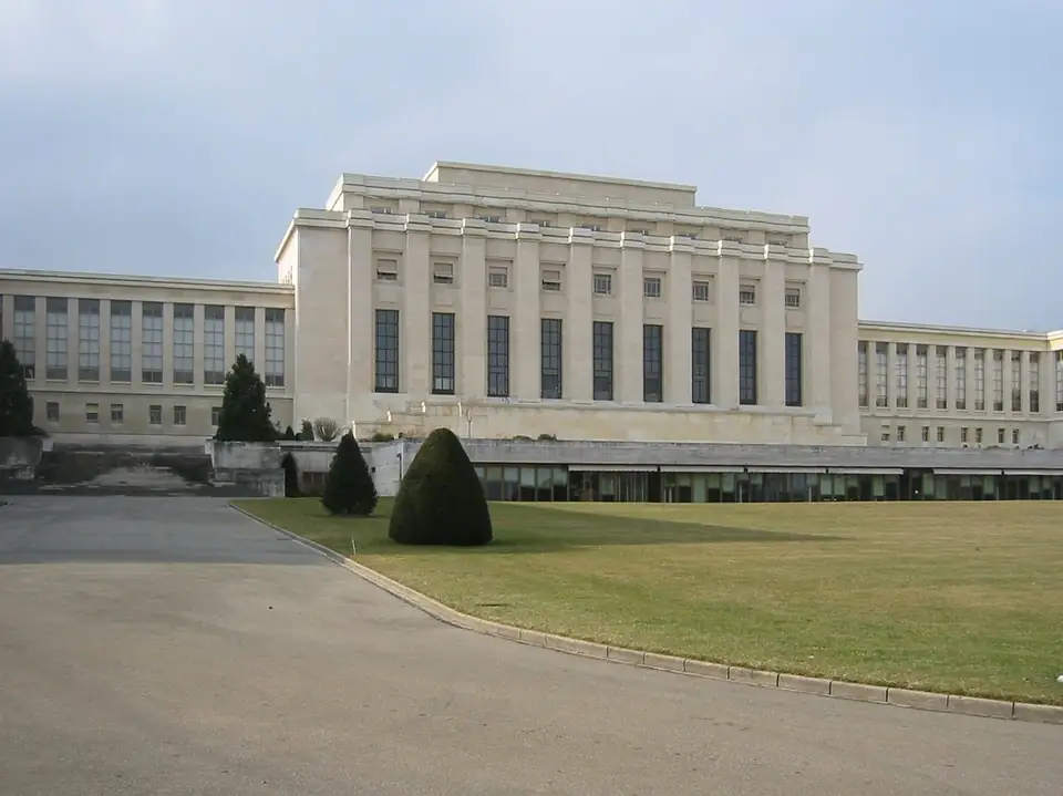 The Palais des Nations in Geneva, where UNCTAD is based