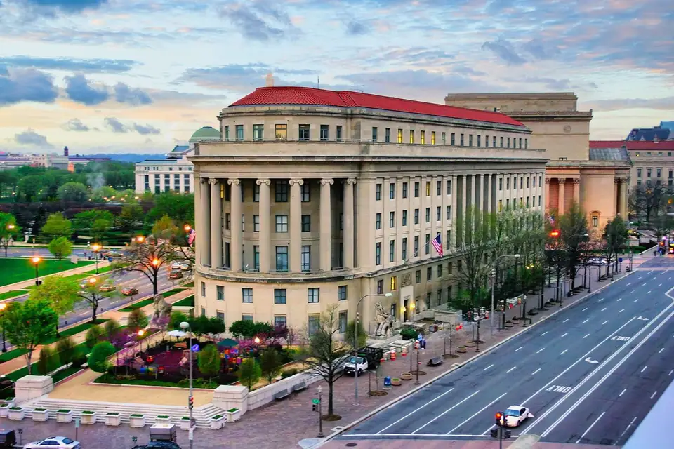 The Apex Building, headquarters of the Federal Trade Commission, in Washington, D.C