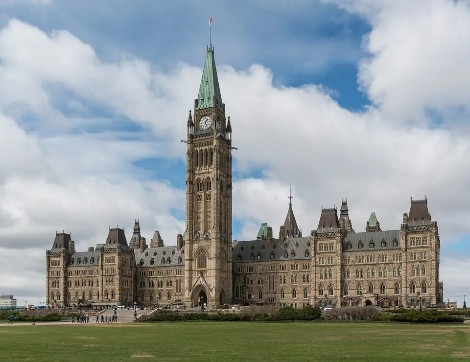 Centre Block on Parliament Hill in Ottawa