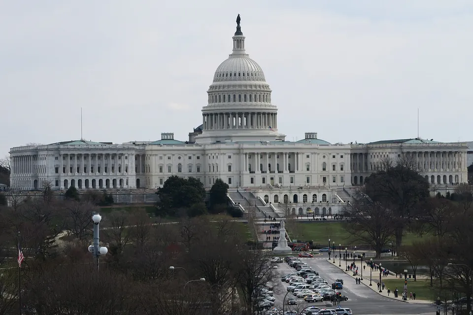West front of the United States Capitol in Washington, D.C.