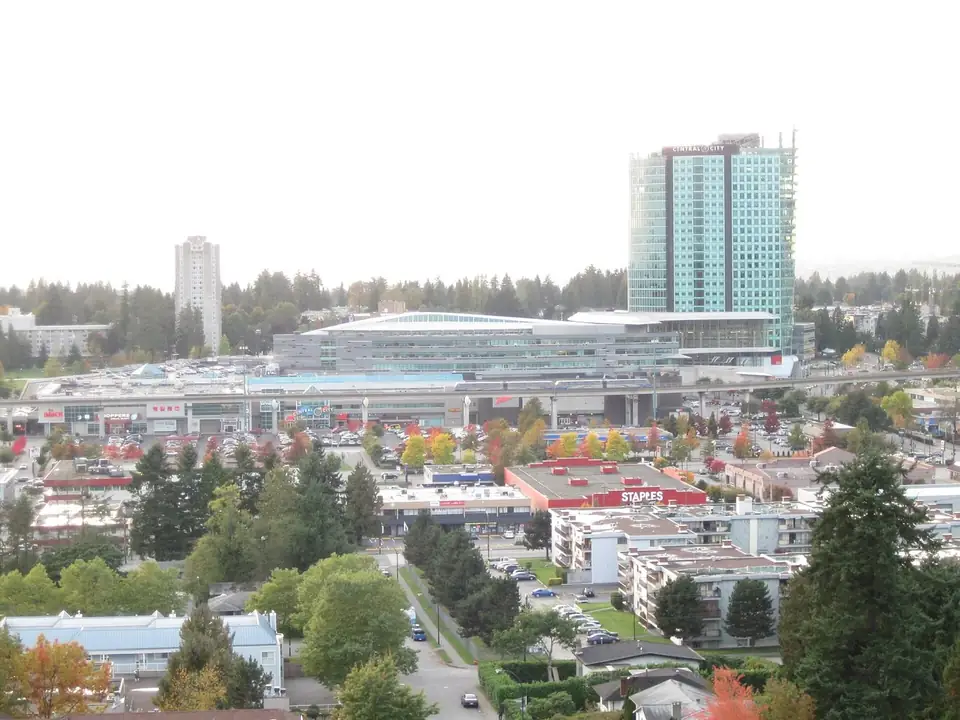 Central City Shopping Centre and office tower in Surrey