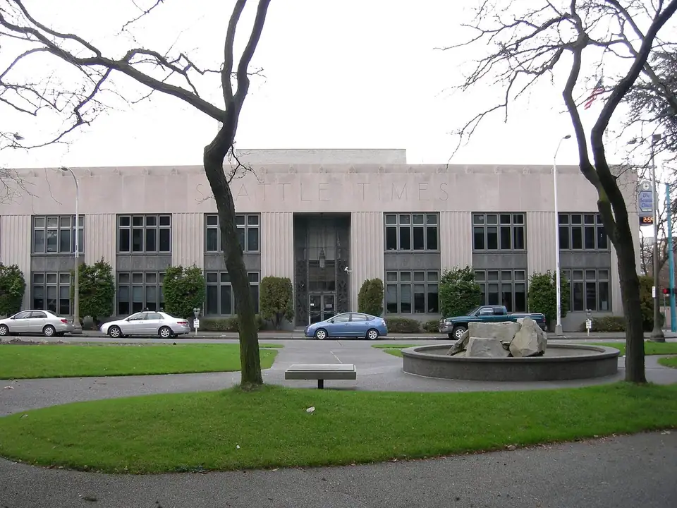 The Seattle Times Building on Fairview Avenue North in Seattle's Cascade neighbourhood