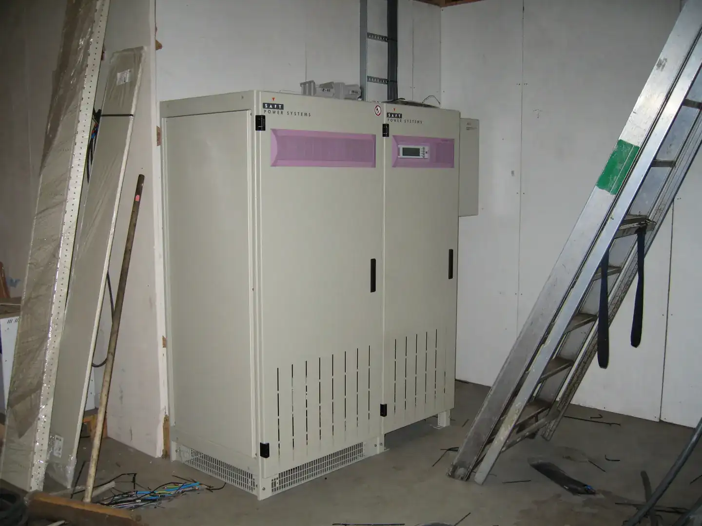 We got a new backup power generator