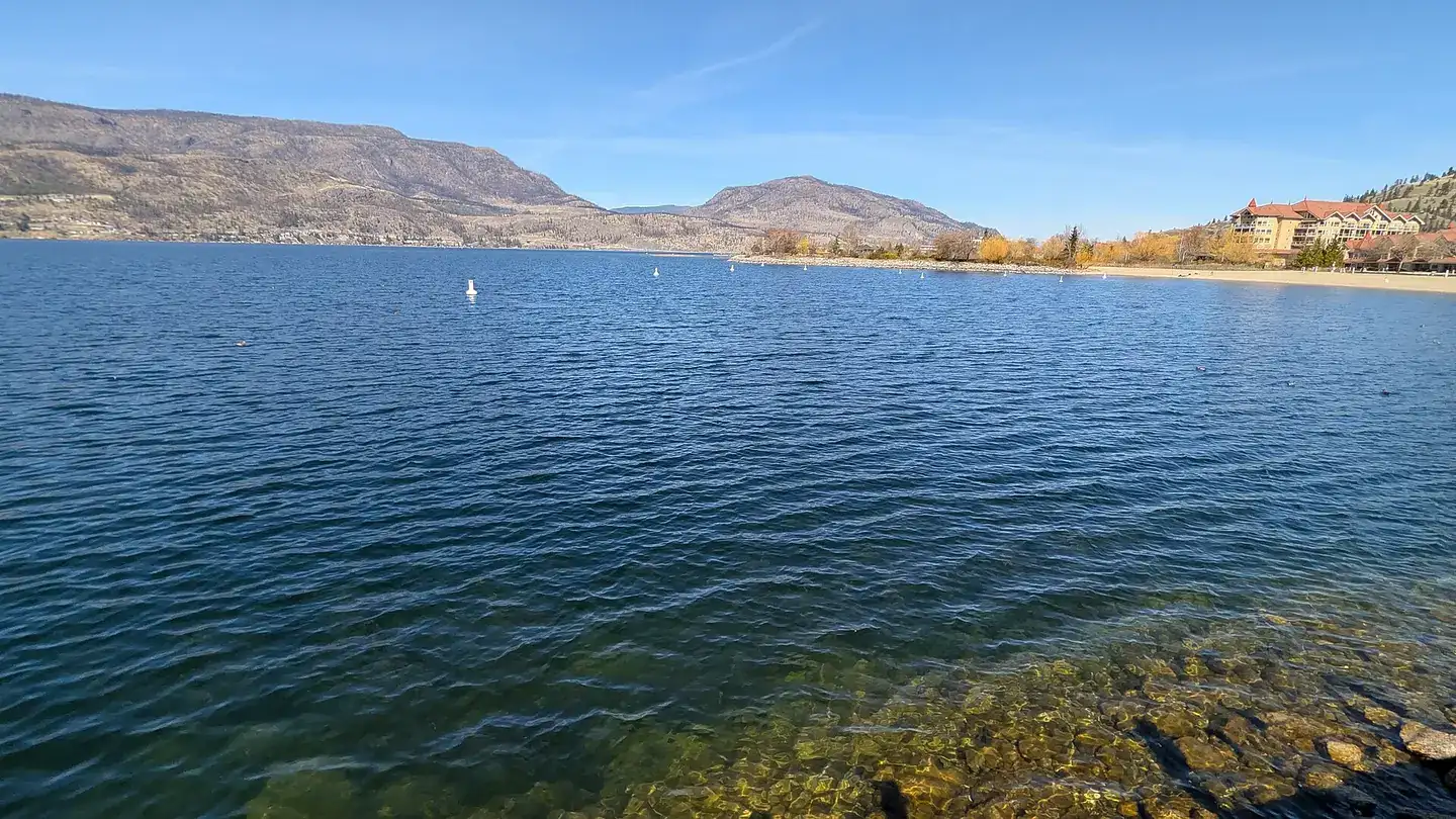 Okanagan Lake, Kelowna, BC, Canada