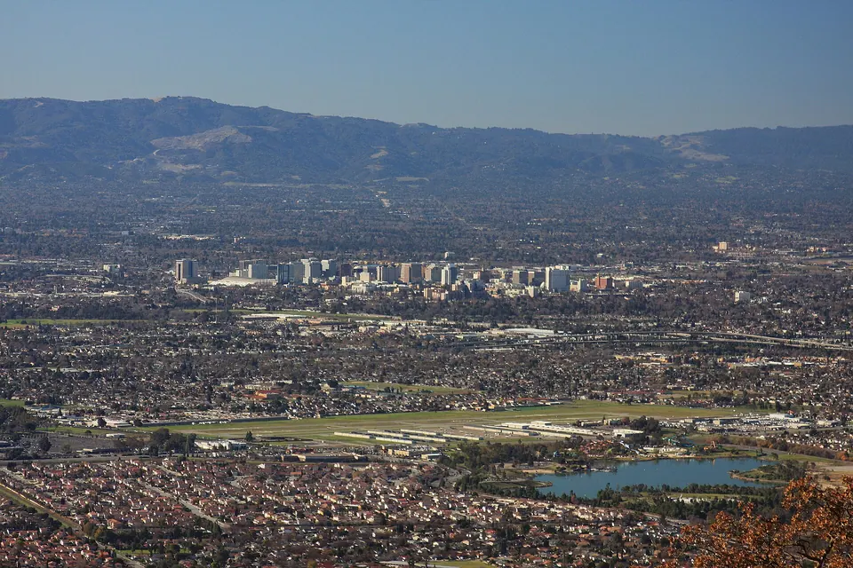 Downtown San Jose, in California's Silicon Valley.